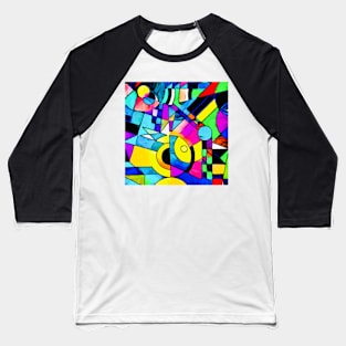 Abstract, motif 8 Baseball T-Shirt